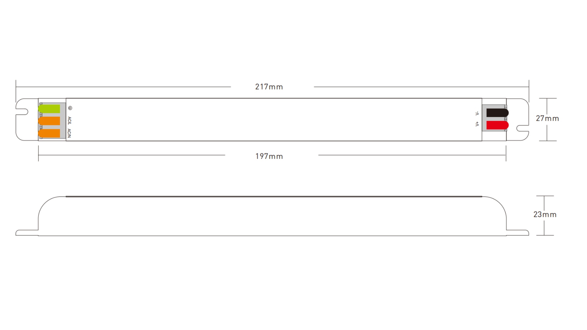 Univerzální ultratenký LED zdroj SLIM - řada "H", 24V | 200W | 8,3A | IP20, 5 let záruka